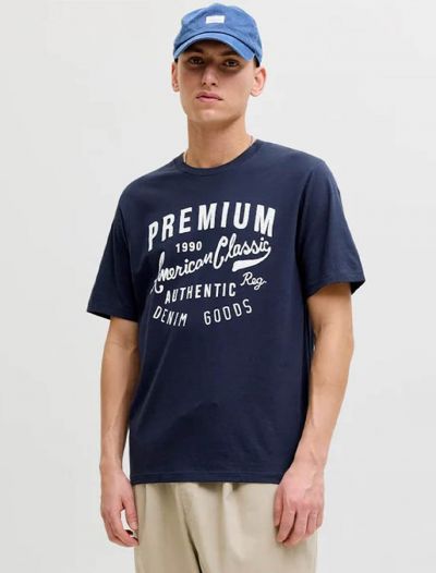 T-shirt manica corta Jack & Jones - sky capitain