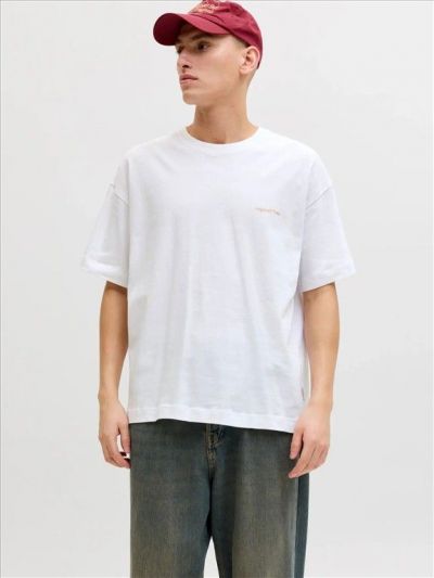T-shirt manica corta Jack & Jones - bright white