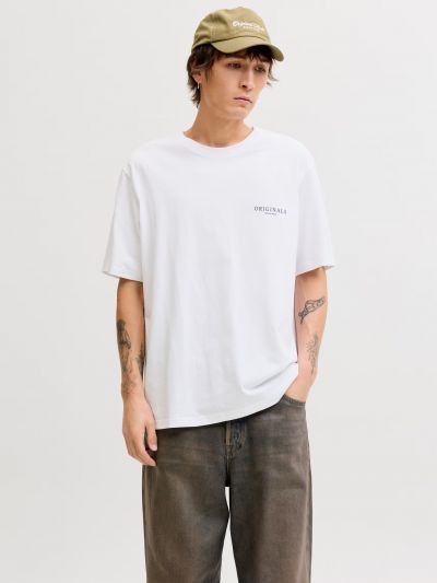 T-shirt manica corta Jack & Jones - bright white