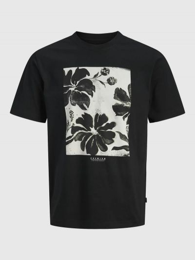 T-shirt manica corta Jack & Jones - black