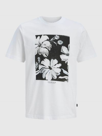 T-shirt manica corta Jack & Jones - bright white