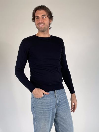Maglia manica lunga Seinse - blu navy