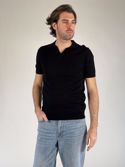 Polo manica corta Seinse - nero