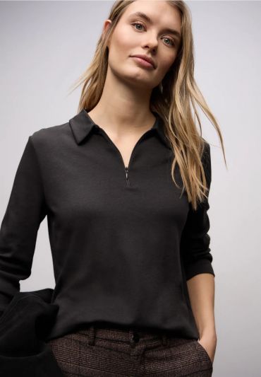 T-shirt manica corta Street One - brown