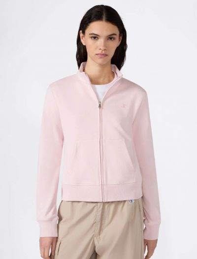 Felpa sportiva aperta Champion - rosa chiaro