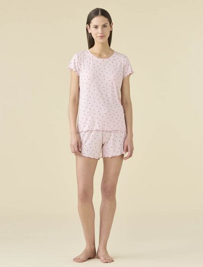 Pigiama corto Noidinotte - rosa