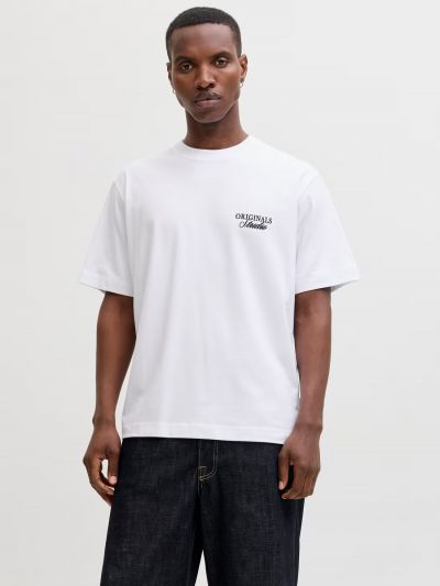 T-shirt manica corta Jack & Jones - bright white