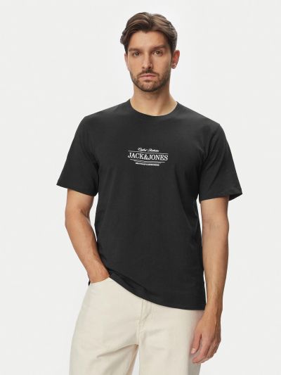 T-shirt manica corta Jack & Jones - black