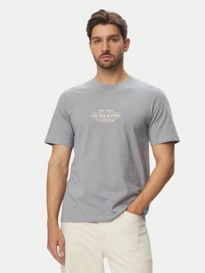T-shirt manica corta Jack & Jones - azzurro polvere