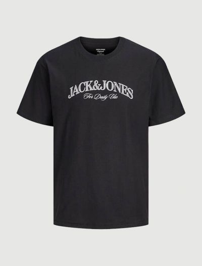 T-shirt manica corta Jack & Jones - black