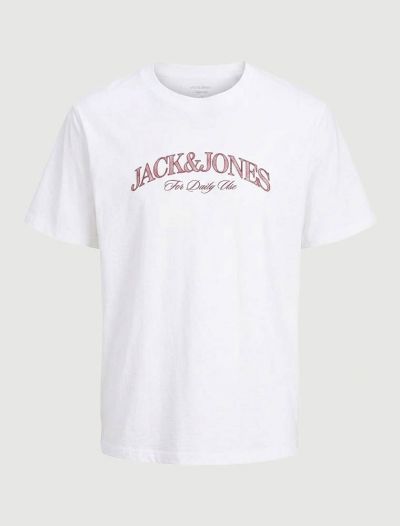 T-shirt manica corta Jack & Jones - bright white