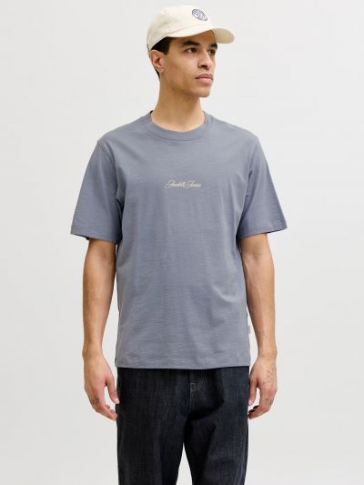 T-shirt manica corta Jack & Jones - avio