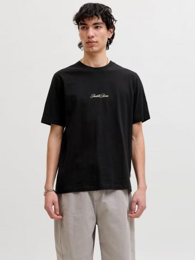 T-shirt manica corta Jack & Jones - black
