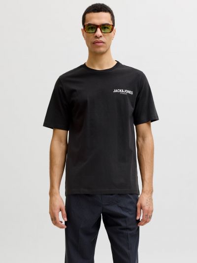 T-shirt manica corta Jack & Jones - black