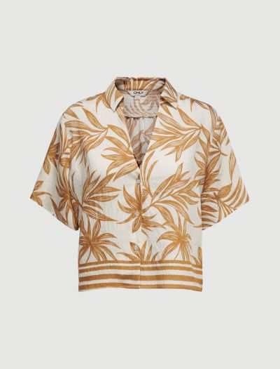 Camicia manica corta Only - cloud dancer