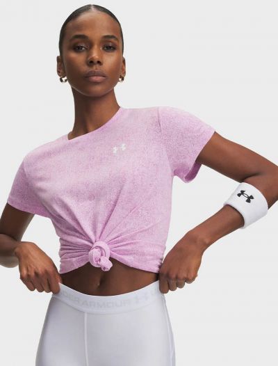 T-shirt manica corta sportiva Under Armour - pink