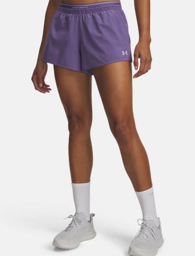 Pantalone corto sportivo Under Armour - purple