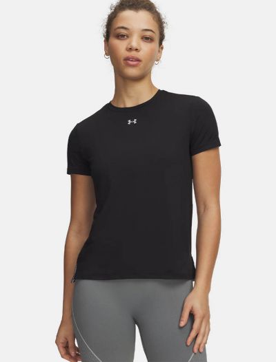 T-shirt manica corta sportiva Under Armour - black