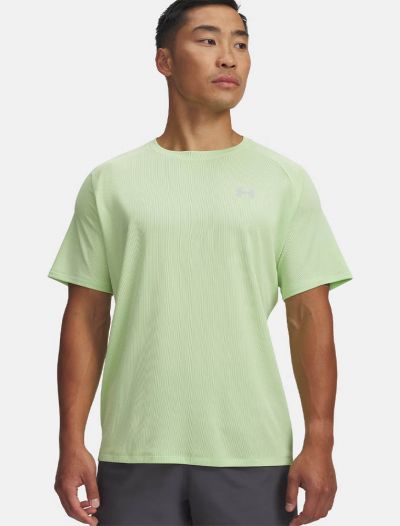 T-shirt manica corta sportiva Under Armour - lime