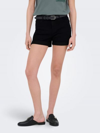 Pantalone corto Jdy - black denim