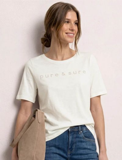T-shirt manica corta Street One - bianco