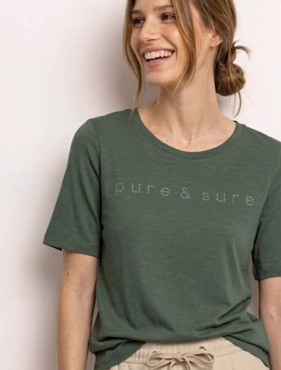 T-shirt manica corta Street One - green