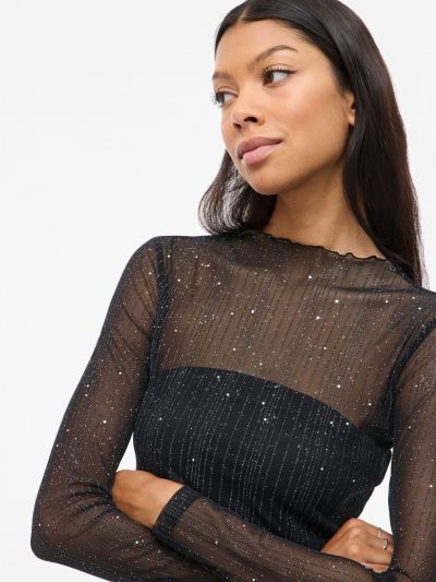 Maglia manica lunga Vila - nero