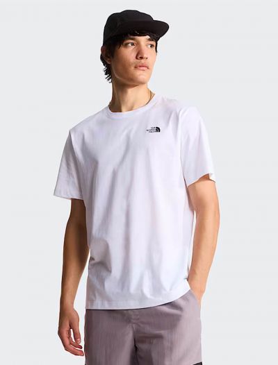 T-shirt manica corta The North Face - white