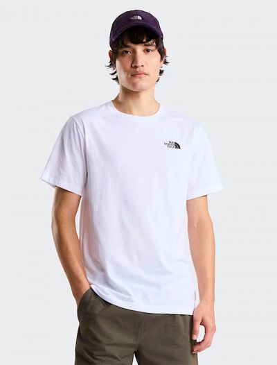 T-shirt manica corta The North Face - white