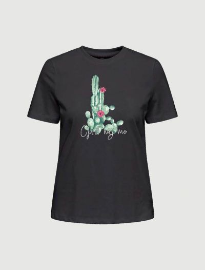 T-shirt manica corta Only - nero