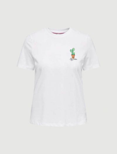 T-shirt manica corta Only - cloud dancer