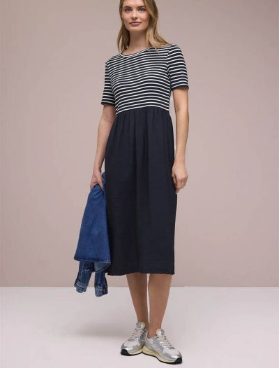 Abito Street One - blu bianco