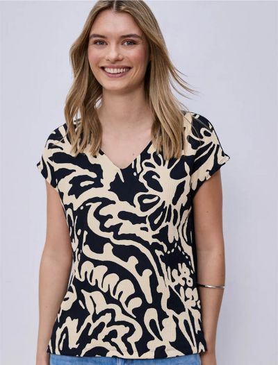 T-shirt manica corta Street One - navy