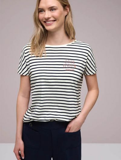 T-shirt manica corta Street One - navy