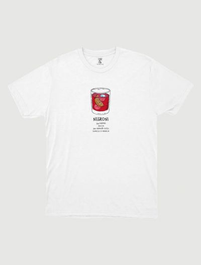 T-shirt manica corta Cose Su Cose - bianco