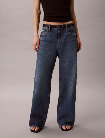 Pantalone jeans Calvin Klein - blu