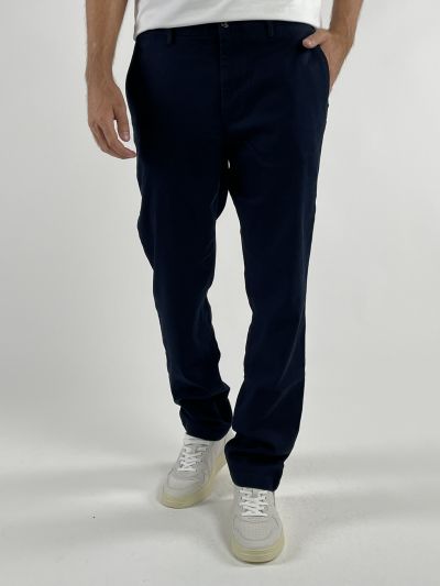 Pantalone cotone Tommy Hilfiger - blu scuro