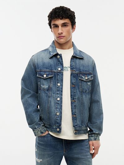 Giubbino in jeans Tommy Jeans - dark denim