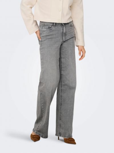 Pantalone jeans Jdy - light grey melange