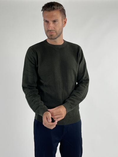 Maglia manica lunga Antony Morato - verde oliva