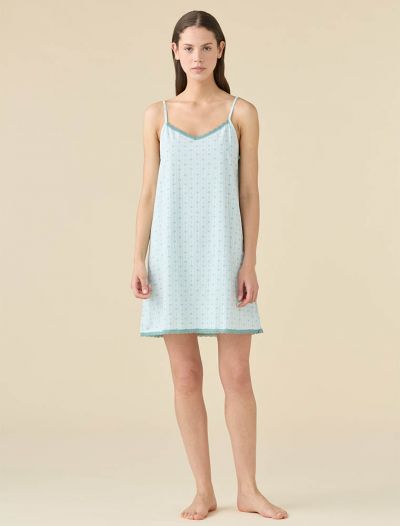 Camicia da notte Noidinotte - verde salvia