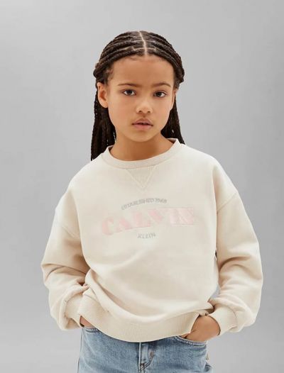 Maglia in felpa Calvin Klein - beige