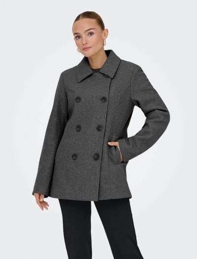 Giaccone Only - dark grey melange