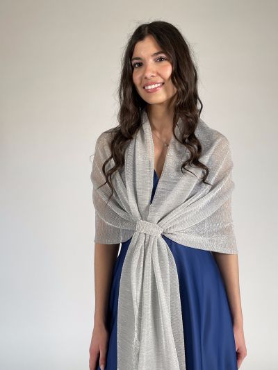 Sciarpa Rinascimento - argento