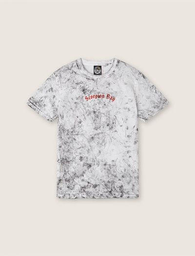 T-shirt manica corta Scorpion Bay - bianco