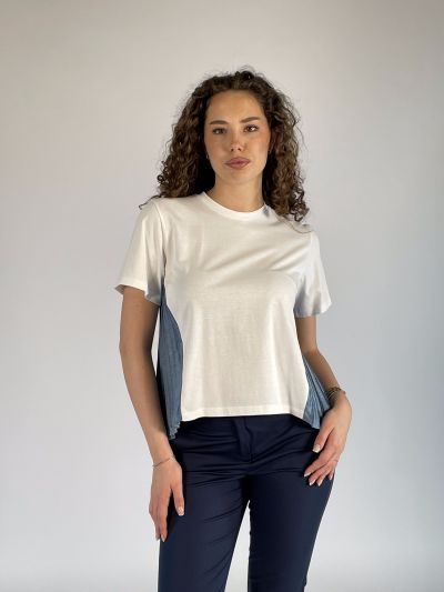 T-shirt manica corta Emme - bianco
