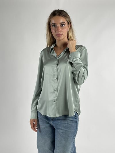 Camicia manica lunga Emme - salvia