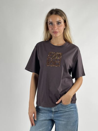 T-shirt manica corta Emme - testa moro