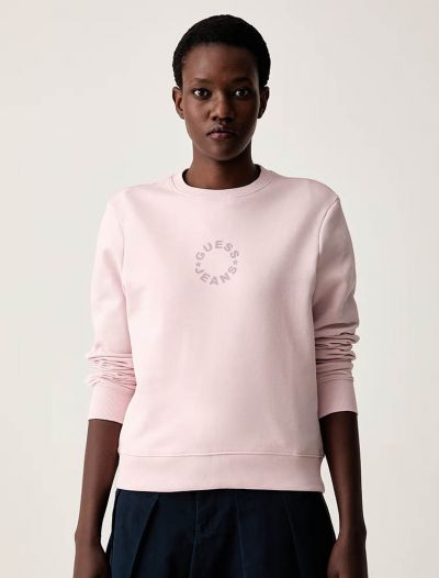 Maglia in felpa Guess Jeans - lilla