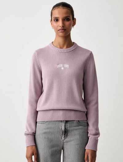 Maglia manica lunga Guess Jeans - lilla